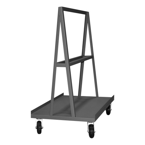 Durham Mfg A Frame Truck, Angle Iron Frame, 30"W x 60-1/2"D x 56-15/16"H, Gray, DM-AF-3060-95 (1/Ea)