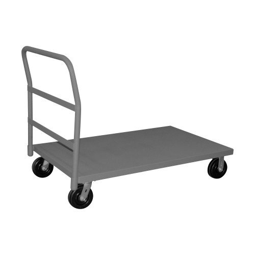 Durham Mfg Platform Truck , 2000 lbs. Capacity, 24-3/8"W x 51-5/8"D x 36-1/4"H, Gray, DM-EPT-2448-95 (1/Ea) Durham Mfg Platform Truck , 2000 lbs. Capacity, 24-3/8"W x 51-5/8"D x 36-1/4"H, Gray, DM-EPT-2448-95 (1/Ea)