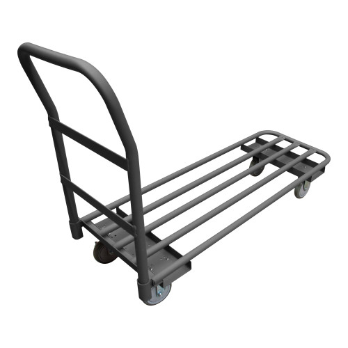Durham Mfg Platform Truck, Flat Bar Deck, 1400 lbs. Capacity, 18-3/8"W x 39-7/16"D x 35-3/4"H, Gray, DM-EPTT183695 (1/Ea) Durham Mfg Platform Truck, Flat Bar Deck, 1400 lbs. Capacity, 18-3/8"W x 39-7/16"D x 35-3/4"H, Gray, DM-EPTT183695 (1/Ea)