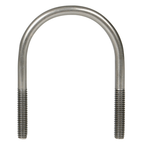 U-Bolts, Steel Plain, #137, 1/2"-13 (D) x 5-1/4" (L) x 2-15/16" (C) x 3" (T) (50/Pkg.)