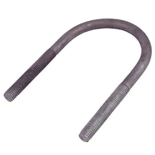 U-Bolts, Hot Dipped Galvanized, 1/2" (D) x 8-3/8" (L) x 6-3/4" (C) x  2" (T) (20/Pkg.)