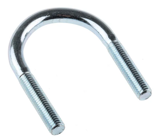 U-Bolts, Zinc Plated, 5/16" (D) x 3-3/16" (L) x 2-1/2" (C) x  1" (T) (200/Pkg.)