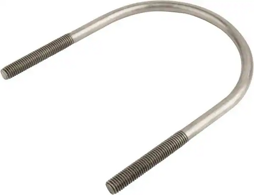 U-Bolts, 304 Stainless Steel, 1/4" (D) x 2-1/4" (L) x 1-1/4" (C) x  1-1/4" (T) (200/Pkg.)