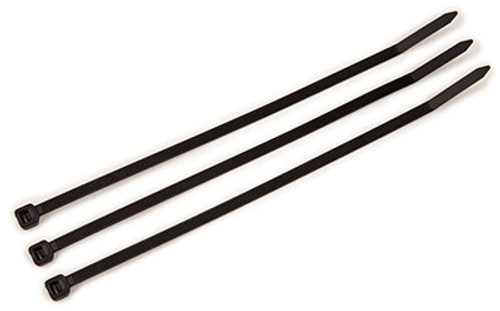 5.7" UV Black Cable Ties 40 lb. (20,000/Case)