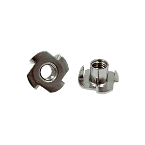 M4 4 Prong Zinc Tee Nut (100/Pkg.)