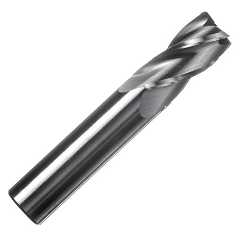 Champion #166 1/2"x1/2" Solid Carbide Single End 4 Flute End Mill (Qty. 1) 166-1/2X1/2