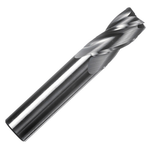 Champion #166 1/8"x1/8" Solid Carbide Single End 4 Flute End Mill (Qty. 1) 166-1/8X1/8