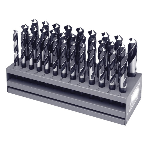 33 Piece Silver & Deming Drill Bit Set with Stand 712-33 (Qty. 1)