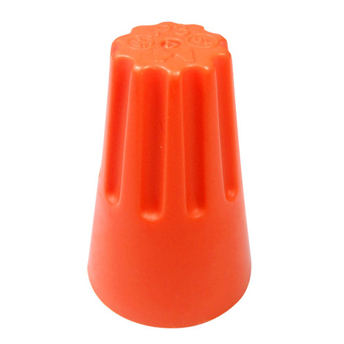 Standard Orange Wire Connectors (100/Box, 10 Boxes)