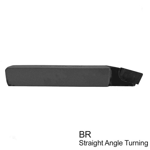 Grade 370 Right Hand 1/2" x 2 1/2" Carbide Tipped Lead Angle Turning Tool BR6-370 (12/Pkg.)
