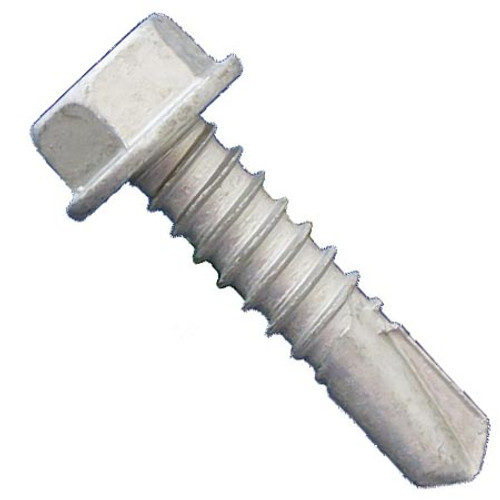 #12 x 3/4" Daggerz Hex Washer Head Self Drilling Screws Dagger-Guard Coating (5,000/Bulk Pkg.)