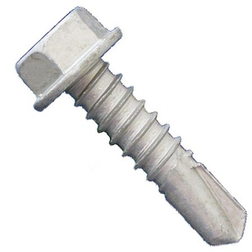 #12 x 2" Daggerz Hex Washer Head Self Drilling Screws Dagger-Guard Coating (2,000/Bulk Pkg.)
