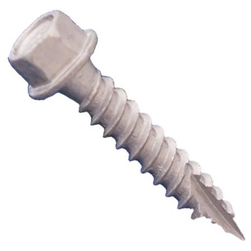 #9 x 2" Daggerz Dagger-Tite Hex Washer Head Type 17 Screws without Bonded Washer Dagger-Guard Coating (Post Frame/Pole Barn Screws) (2,000/Bulk Pkg.)