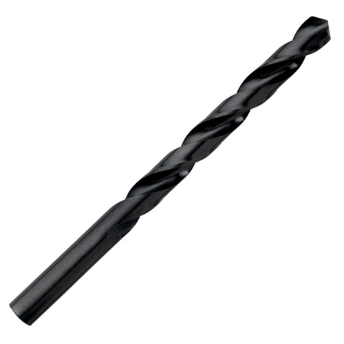 Steam Oxide Treated High Speed Steel General Purpose Jobber Length Drill Bit: #5 US5-5 (12/Pkg.)