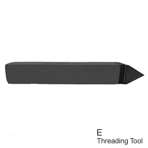 Carbide Tipped 1/4" X 1/4" Series 370 Threading Tool Bit E4-370 (12/Pkg.)