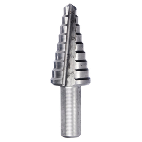 Straight Shank Step Drill Bits 3/8K/O VB14/UNIBIT # MSD-3/8 (Qty. 1)