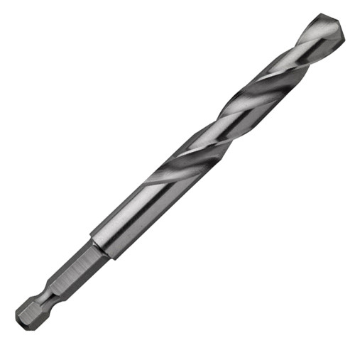 Hex Shank 135 Degree Split Point Twist Drill Bit: 1/2" HEX28-1/2 (3/Pkg.)
