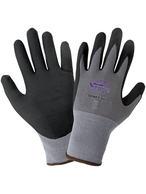 Tsunami Grip Lightweight Seamless New Foam Technology Palm Coated Glove Size 7(S) 12 Pair, #500NFT-T-7(S)