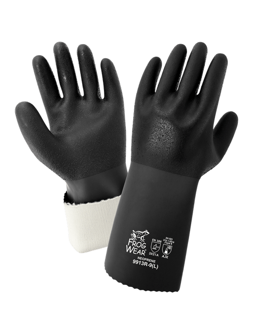 FrogWear Premium Rough Finish 13-Inch Neoprene Chemical Handling Glove Size 9(L) 12 Pair, #9913R-9(L) FrogWear Premium Rough Finish 13-Inch Neoprene Chemical Handling Glove Size 9(L) 12 Pair, #9913R-9(L)