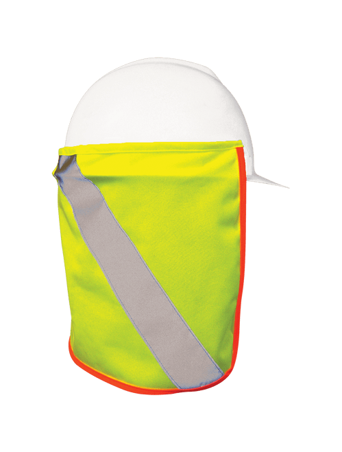 High-Visibility Neck Shade for Hard Hats- One Size, #GLO-NS1