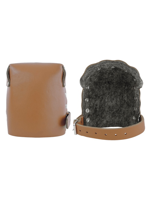 FrogWear Knee Protection Premium Heavy-Duty Non-Marring Leather Knee Pad- One Size 1 Pair, #KP511L