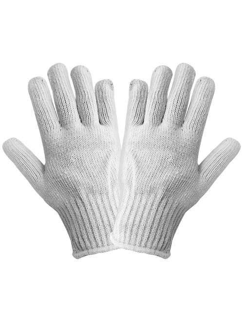 Cotton/Polyester String Knit Glove Women's One Size 300 Pair, #S90BW-W