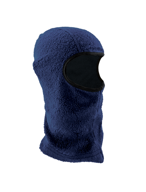 Bullhead Safety Winter Liners Navy Blue Shoulder-Length Flame-Resistant Thermal Balaclava- One Size, #WL280FR