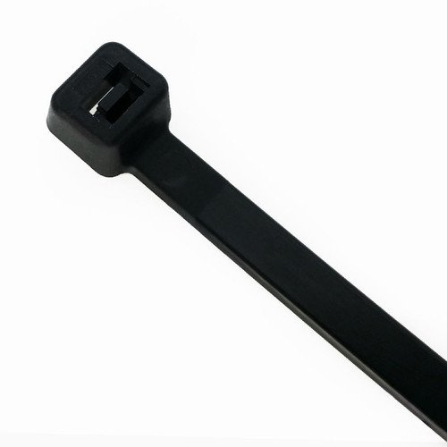 11" Cable Ties, 50 lb, UV-Black (100/Bag)