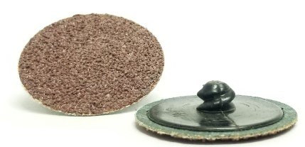 Type R Premium 1 1/2" 60 A/O Plastic Button Sand-Loc Quick Change Disc (100/Pkg.)