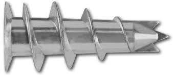 WALLアクセサリー DeWalt - 02362Z-PWR - Zip-It Jr. Zinc Wall Anchors - No Screws