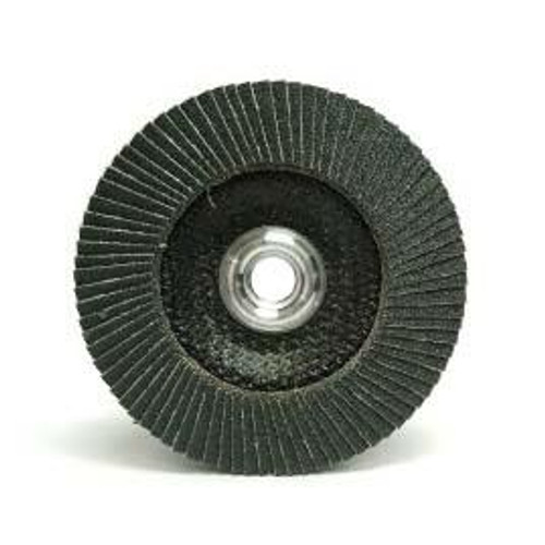 PFX Zirconia Flap Discs, 4 1/2" X 7/8", Grit 36, Type 29, Angle, High Performance, Blue Green (10/Pkg) PFX Zirconia Flap Discs, 4 1/2" X 7/8", Grit 36, Type 29, Angle, High Performance, Blue Green (10/Pkg)