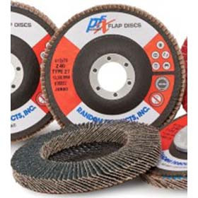 PFX  Zirconia HD/Jumbo, 4 1/2" X 5/8", Grit 120, Type 27, Flat, Blue/Green (10/Pkg)