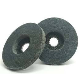 Convolute Unitized Wheel, 4 1/2 " X 5/8", 6A, Medium Grit, Medium Density, Aluminum Oxide,  Grey (10/Pkg)