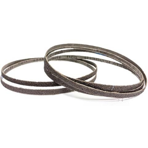 Premium Aluminum Oxide Resin Bond Belt, 1" X 12", 320X Grit (20/Pkg)