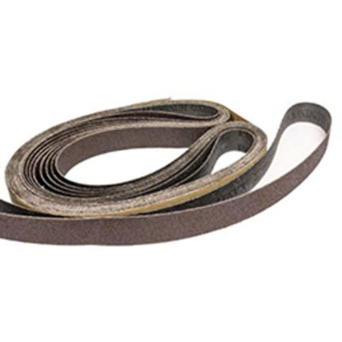Premium Aluminum Oxide Resin Bond Belt, 3" X 48", 220X Grit (20/Pkg) Premium Aluminum Oxide Resin Bond Belt, 3" X 48", 220X Grit (20/Pkg)