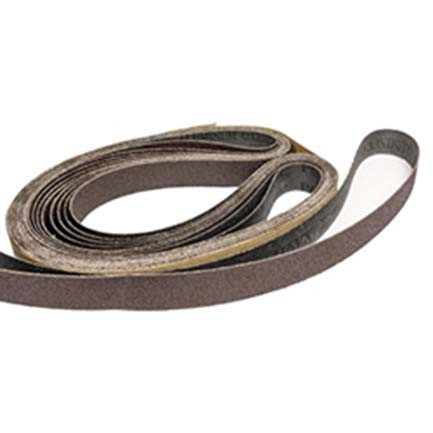 Premium Aluminum Oxide Resin Bond Belt, 4" X 36", 400X Grit (20/Pkg)