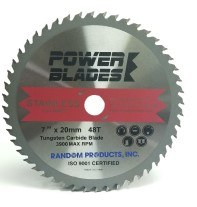 Power TCT Blade For Stainless, 7 1/4" x 5/8", Tungsten Carbide Tipped 40T (Qty. 1)
