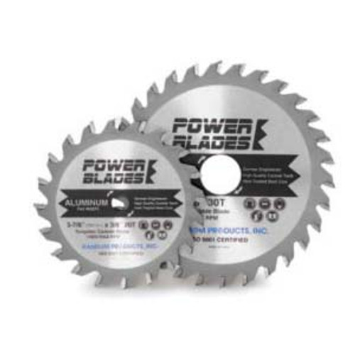 Power TCT Blade For Aluminum, 10" x 1", Tungsten Carbide Tipped, 80T (Qty. 1)