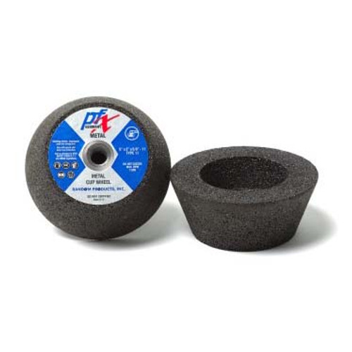 PFX Grinding Cup Wheel For Steel/Iron, 6" X 2" X 5/8", A16, Type 11 (10/pkg)