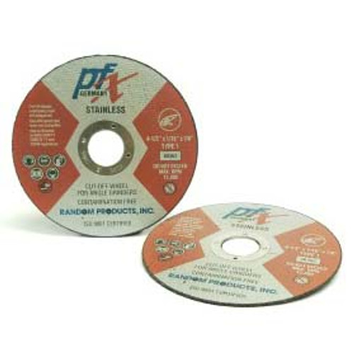 PFX Ultra Cut Off Wheel For Stainless Steel, 3" X 1/16" X 1/4", Type 1 (25/pkg)