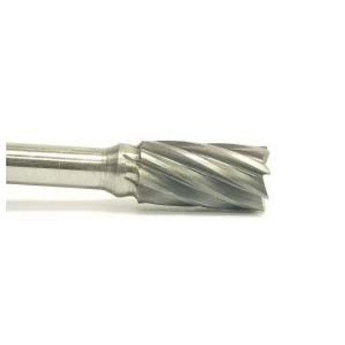 SB-6 Aluminum Cut Cylindrical End Cut Carbide Burr, 5/8" x 1" x 1/4" (Qty. 1)