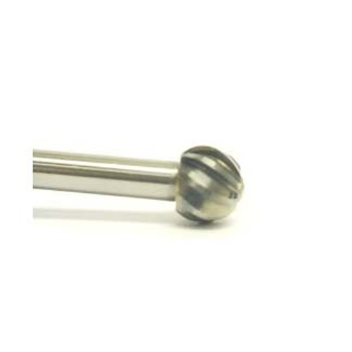 SD-7 Aluminum Cut Carbide Burr Ball, 3/4" x Ball x 1/4" (Qty. 1)