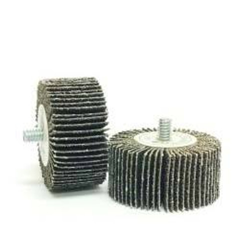 Premium Quick Change Flap Wheel, 3" x 1" x 1/4", 40 Grit, Aluminum Oxide, (50/Pkg)