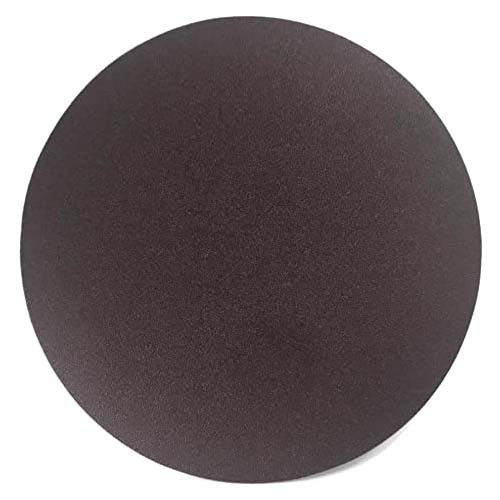 PSA Stick On Aluminum Oxide Cloth Disc, 5", Grit 320, Red/Brown (50/Pkg)