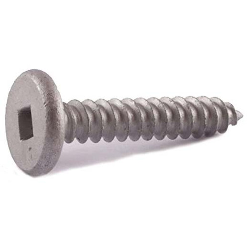 Simpson Strong-Tie #10 x 1" Pancake Head Self-Drilling Screws, Low Profile Head, Square Drive, 410 Stainless Steel (100/Pkg) #F10T100PTC