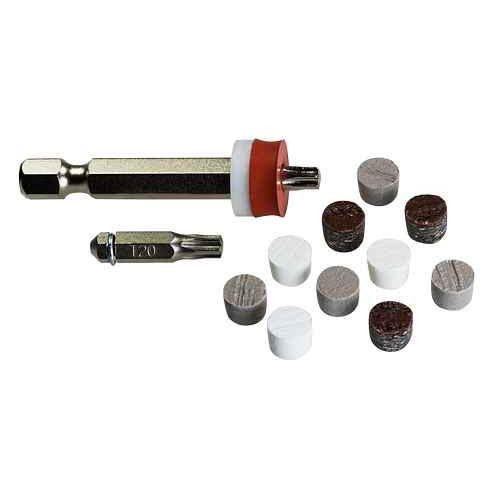 Simpson Strong-Tie AZK50SM, Deck-Drive DCU Screw Plugs, Smooth, Azek - Traditional, WH (80/Pkg)