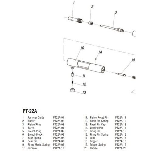 Simpson Strong Tie-PT22A-12, Reset Pin Spring (1/Pkg)