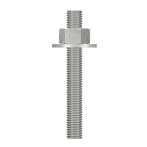 Simpson Strong Tie-RFB#4X5, RFB Retrofit Bolt, 1/2" X 5", Zinc (1/Pkg)