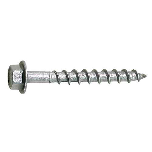 Simpson Strong-Tie #9 x 1-1/2" Strong-Drive SD Connector Screws, Hex Head, Mechanically Galvanized (500/Pkg) #SD9112R500