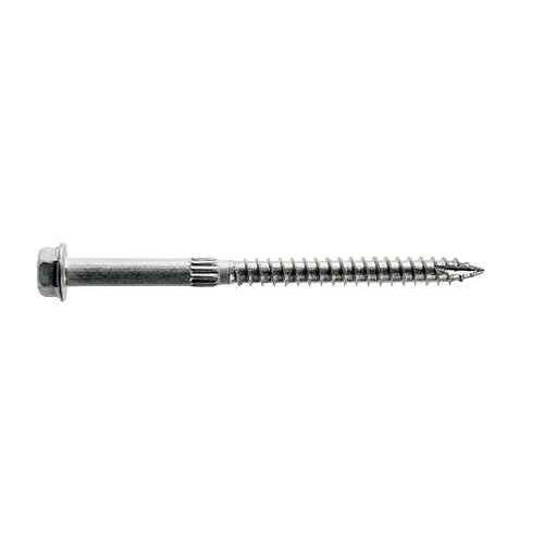 Simpson Strong-Tie 1/4" x 1-1/2" Strong-Drive SDS Heavy-Duty Connector Screws, Hex Head, 316 Stainless Steel (25/Pkg) #SDS25112SS-R25